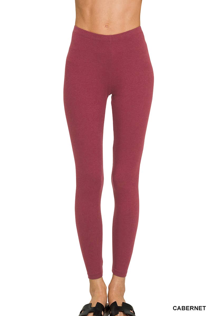 Vanilla Monkey – wholesale Athletic/lounge leggings – Women's – Premium Cotton Full Length Leggings2