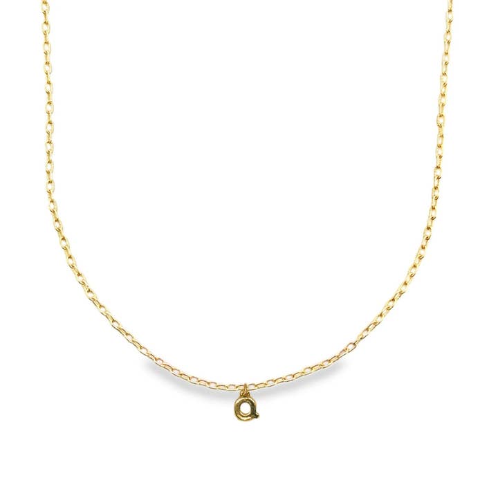 Camilla Limón - Wholesale Pendant/Charm Necklace - Tiny Initial Charm Personalized Gold-Filled Necklace15