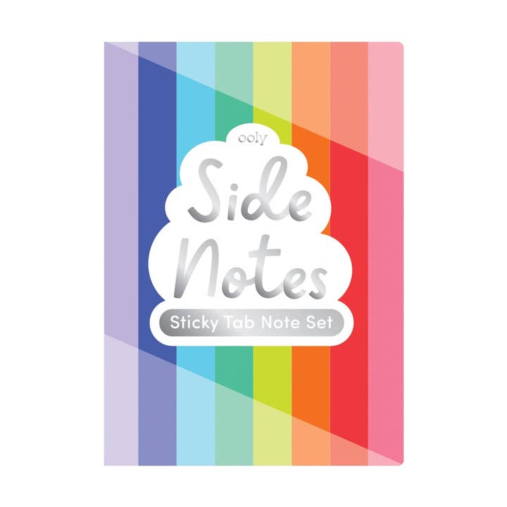 Side notes: Sticky Tab note Set - Color Write for wholesale by OOLY