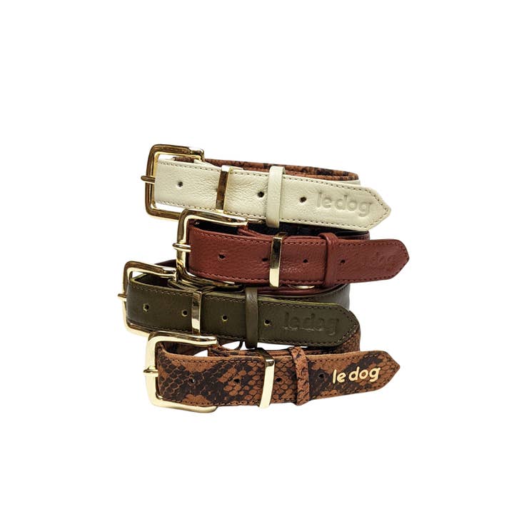 Le Dog Company - Wholesale Pet Collar - Dog - Padded Leather Collar14