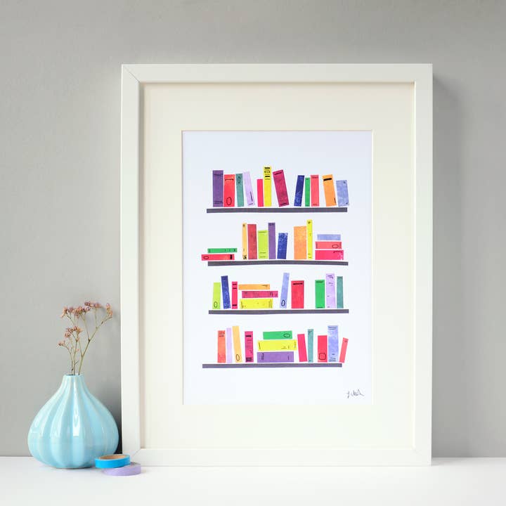 Impresión artística de estanterías para venta al por mayor de Fiona Clabon Illustration