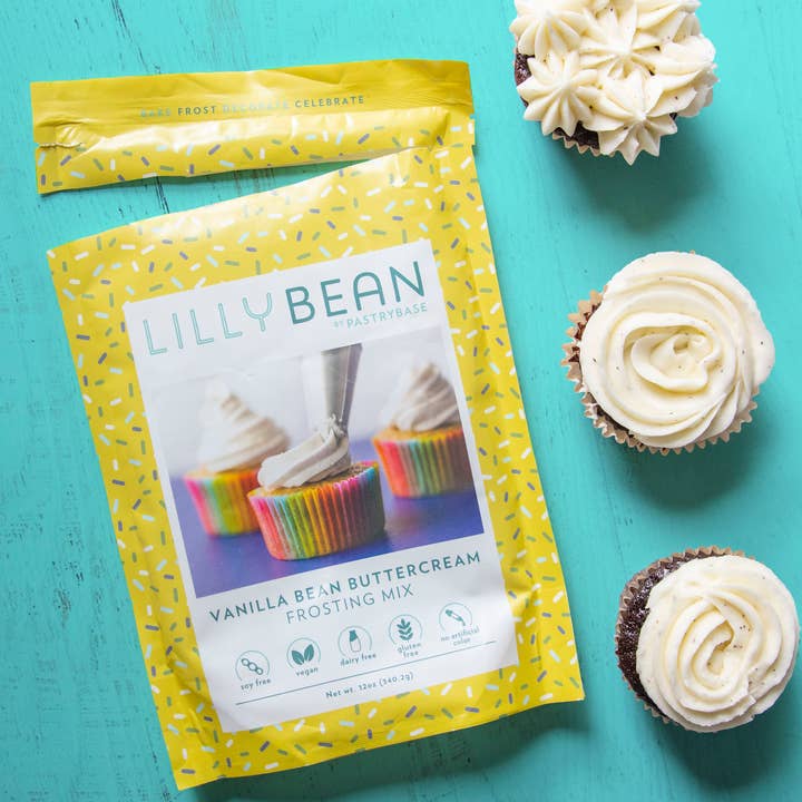 LillyBean Baking - Wholesale Cake Mix - Vanilla Bean Buttercream Mix (Vegan & Gluten-Free)