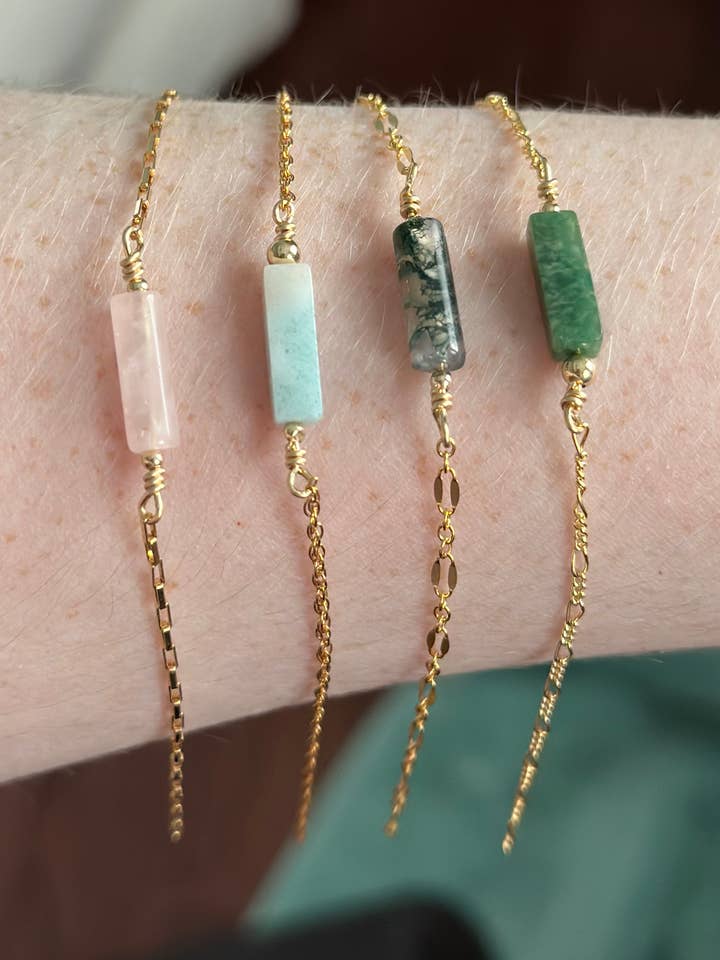 Cylinder bracelet for wholesale by Clover House