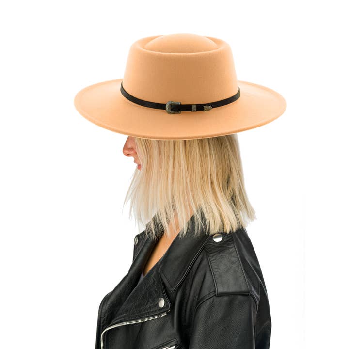 Felt Pork Pie Adjustable Hat and other Purchase Wholesale pork pie hat. Free Returns & Net 60 Terms on Faire trending on Faire.