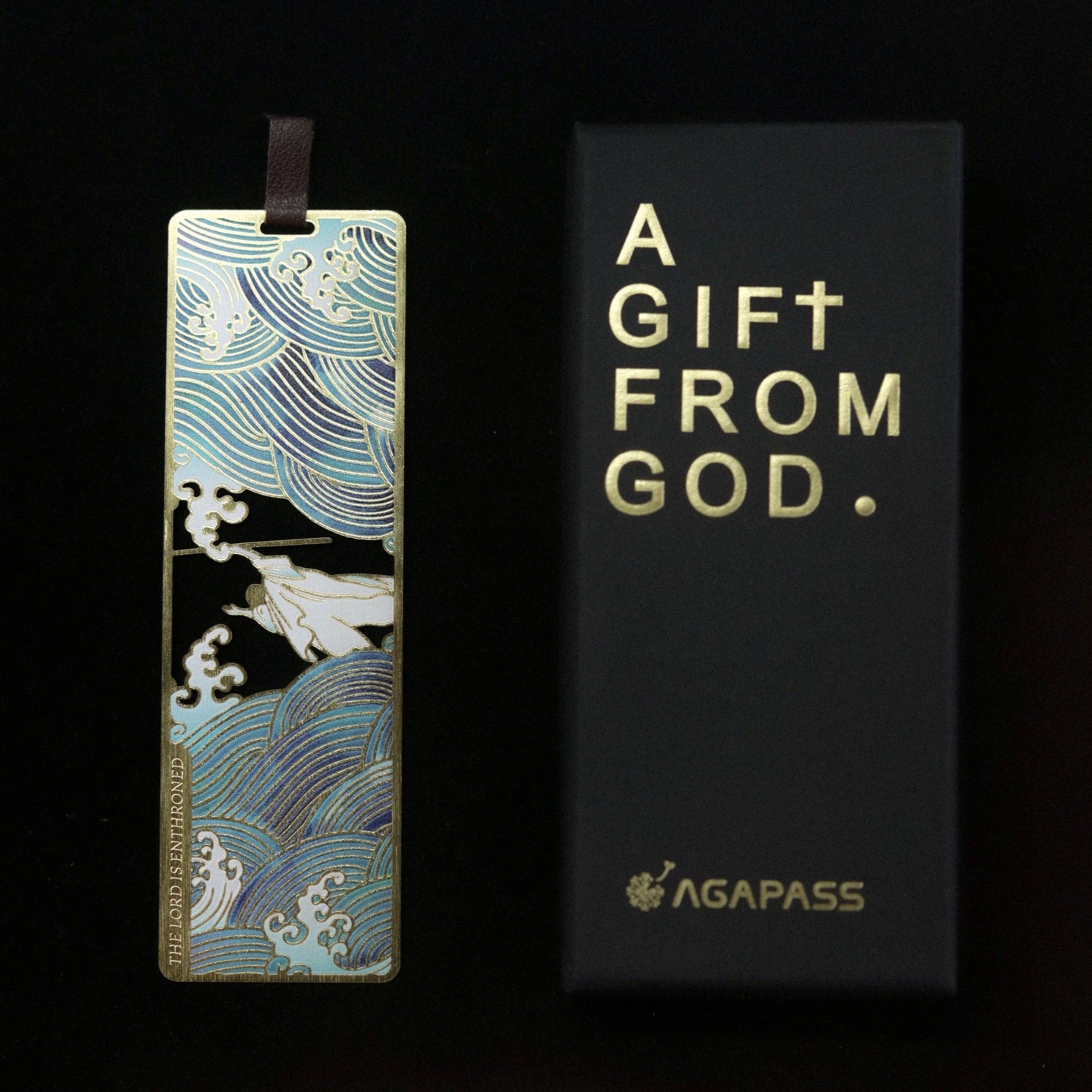 LuminaSalina – wholesale Bookmark – Parting of the Red Sea - Hollowed Metal Bookmark Christian Gift Jesus Christ2