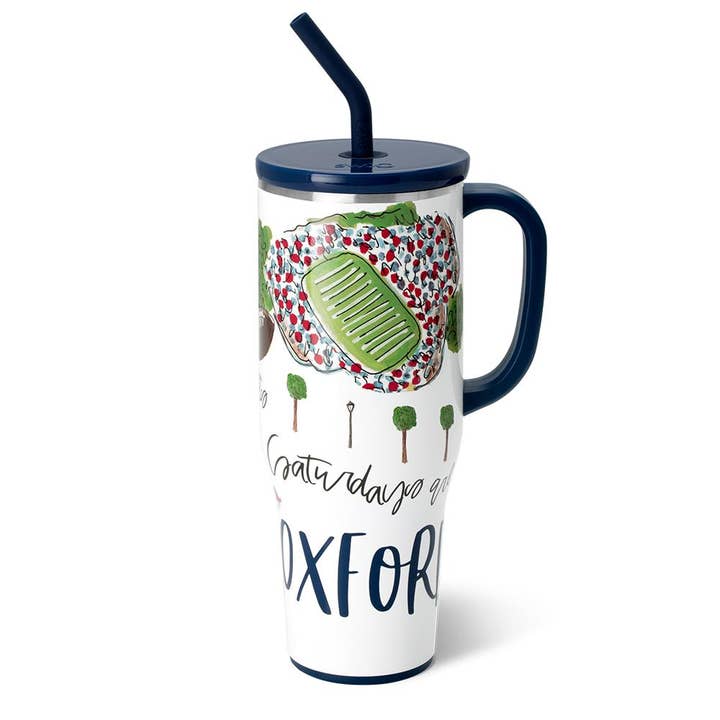 Saturdays in Oxford Mega Mug (40oz) for wholesale by Swig Life