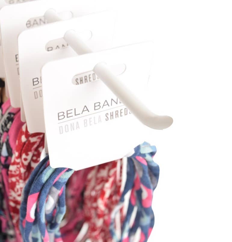 Shreds + rerope – Bandana - Mulher por atacado – Bela Band Tiaras - Kit com 20 Unidades Sazonais Sortidas12