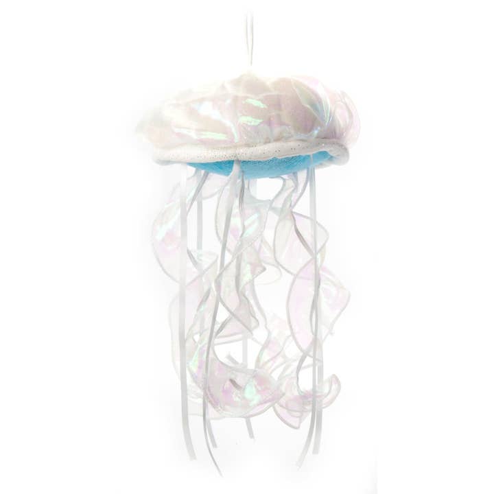 16" (20cm) Moon Jellyfish White for wholesale by The Petting Zoo
