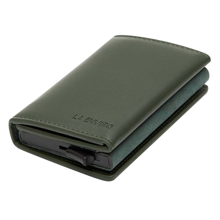 LEURA 2.0 MINIMALIST UNISEX VEGAN LEATHER COIN POCKET WALLET for wholesale by LA ENVIRO