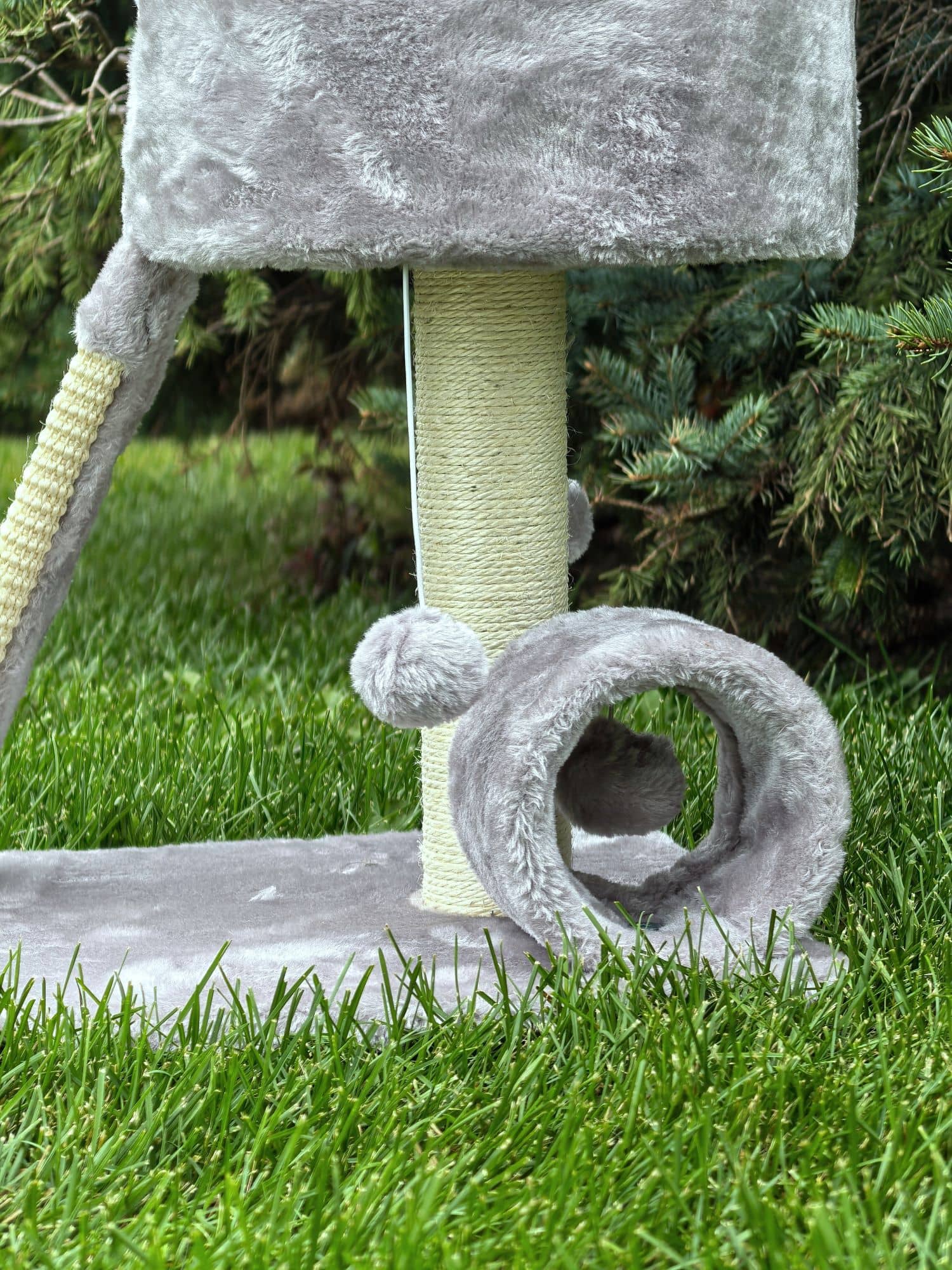 One for Pets - Wholesale Pet Scratcher - Cat - Cat Hiding Post with Scratchers1