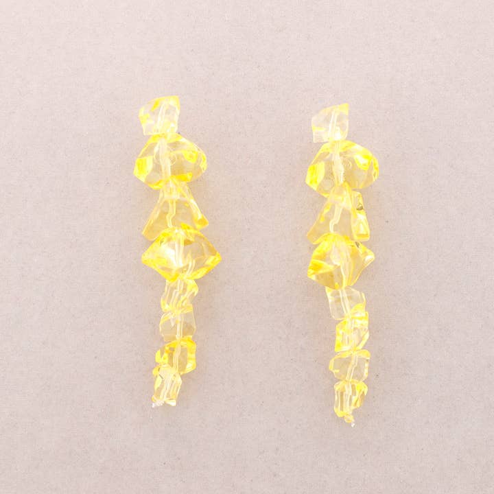 La Cuerda De Sol - Wholesale Dangle Earrings - Resin Irregular Bead Earrings