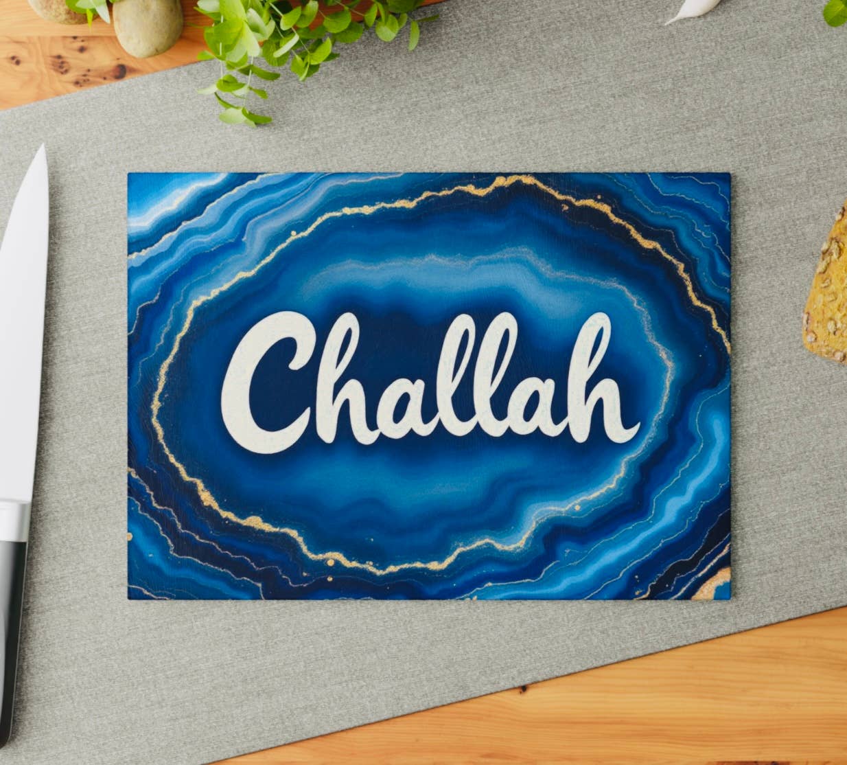 Resinate By KS / by KRISTIN SMITH - Vendita all'ingrosso Taglieri - Tagliere per Challah in Agata Tagliere per Salumi1