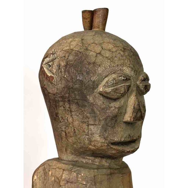 The Niger Bend - Venta al por mayor Escultura - Estatua de fetiche de fertilidad del pene articulado masculino con fuente vintage |26