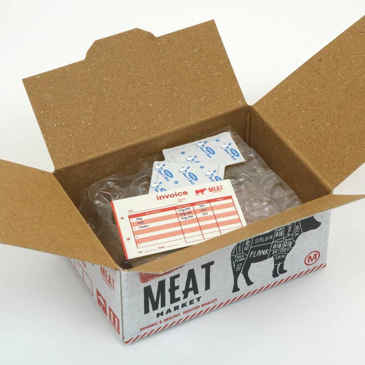 Greeting Life America - Wholesale Sticker - Hako Sticker Meat GLCK-661