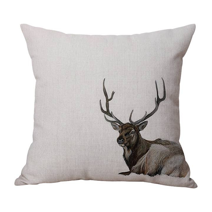 Elk Artwork 4 Decorative Pillow, Cushion for wholesale by Study Room