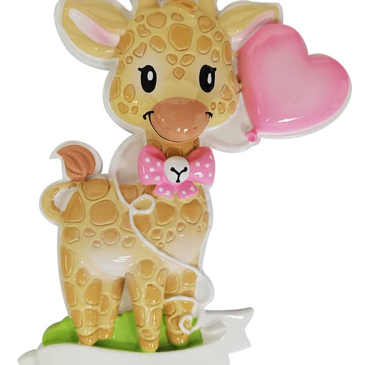 Baby Giraff personlig prydnad för wholesale av PolarX Ornaments