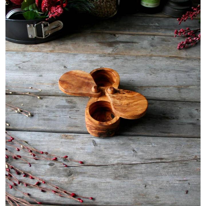 Trabelsi Wood Design – wholesale Dippskål – Skål för salt och peppar