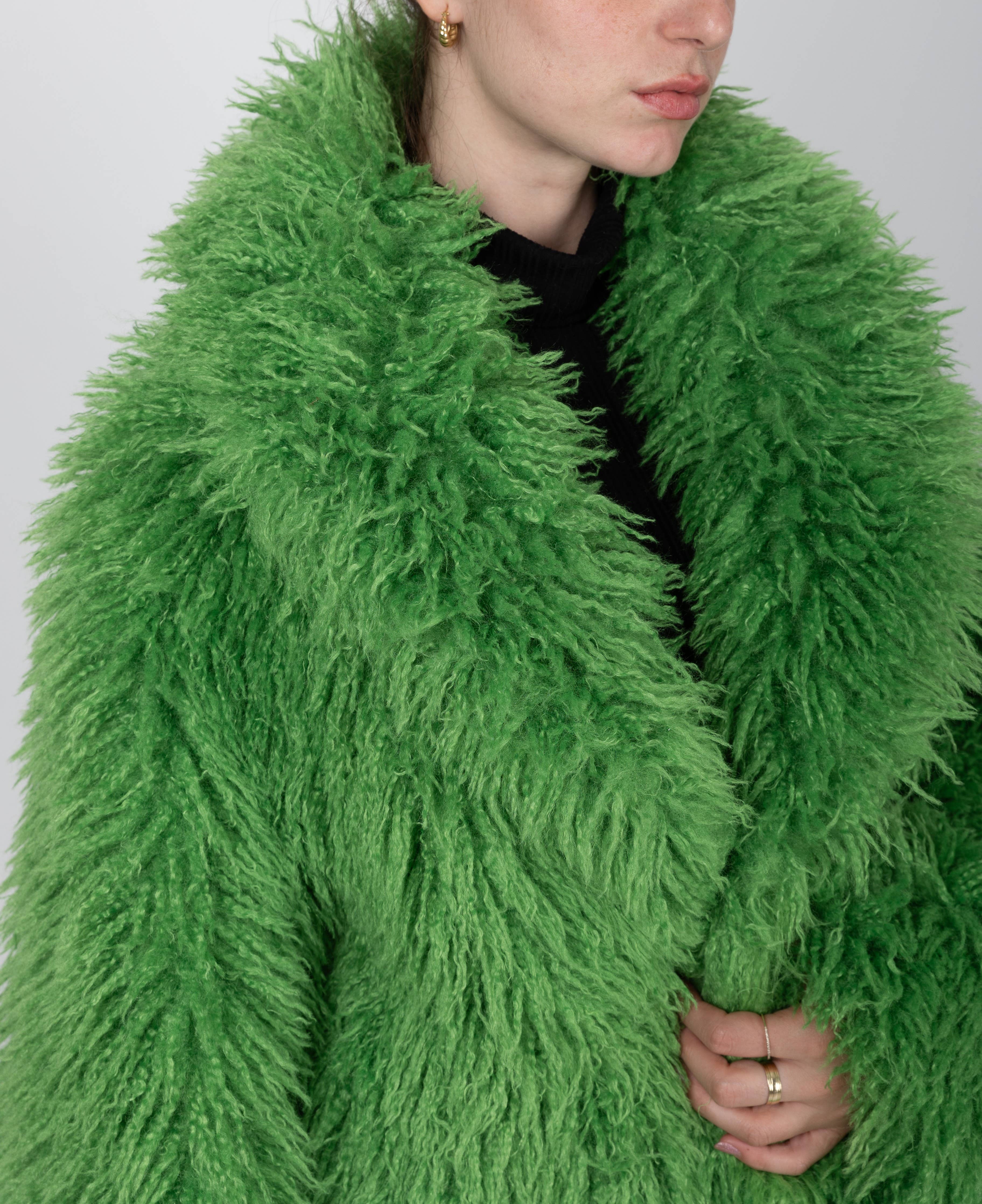 KZELL PARIS - Vente Manteau en fourrure/fausse fourrure – femme - MANTEAU COURT EN FAUSSE FOURRURE MONGOLIE6