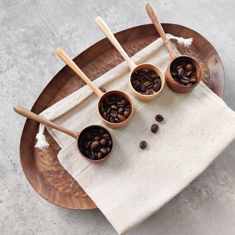 Gohobi （We cover U.S. import duties） - Wholesale Maatlepel - Gohobi handgemaakte houten maatlepel voor koffiebonen 0038