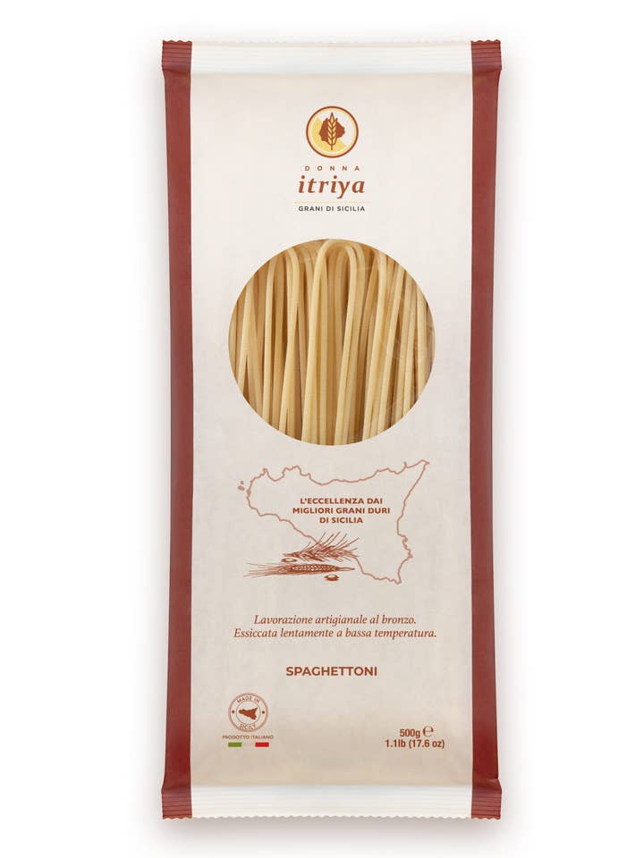 Spaghettoni for wholesale by Pastificio Donna itriya - Grani di Sicilia