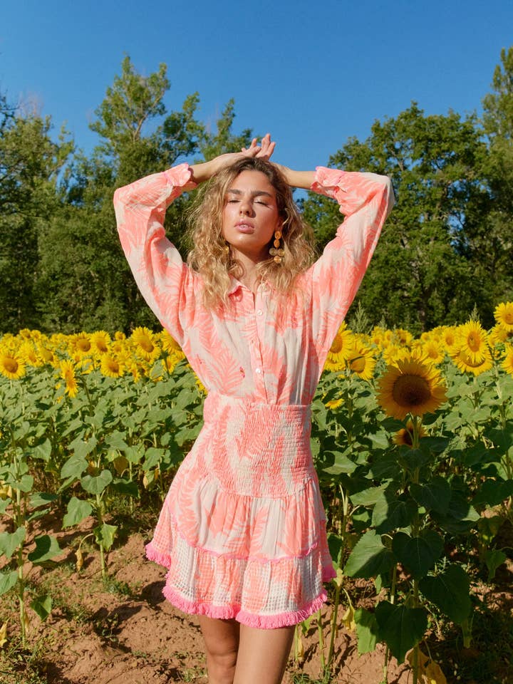 NILO NEON ORANGE SKJORTE for engroshandel hos Piti Cuiti