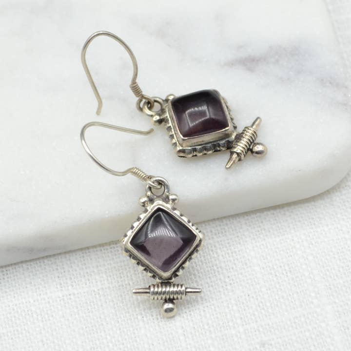 Elegant Silver Earrings for wholesale by Didi Bahini Fair Trade