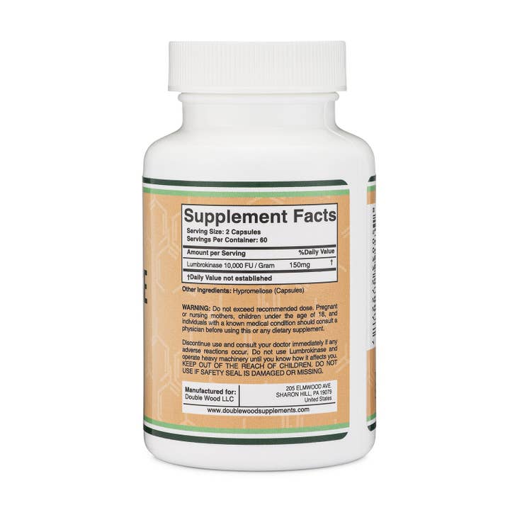 Double Wood Supplements - Wholesale Oral Supplement/Vitamin - Lumbrokinase