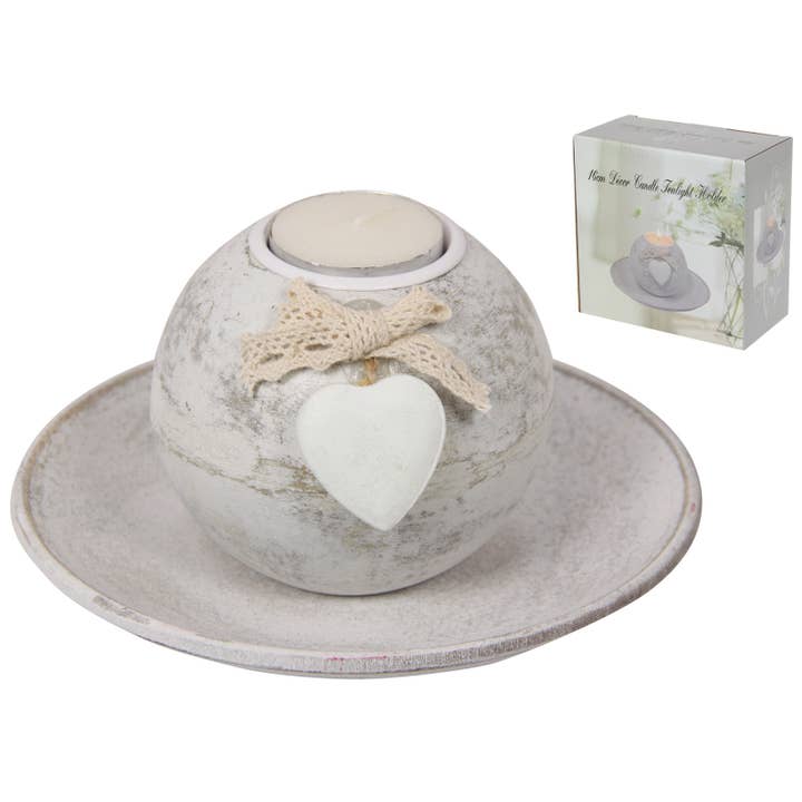Cubby House by Malmar - Wholesale Candle holder - 16cm Décor Candle Tealight Holder (Gift Box)