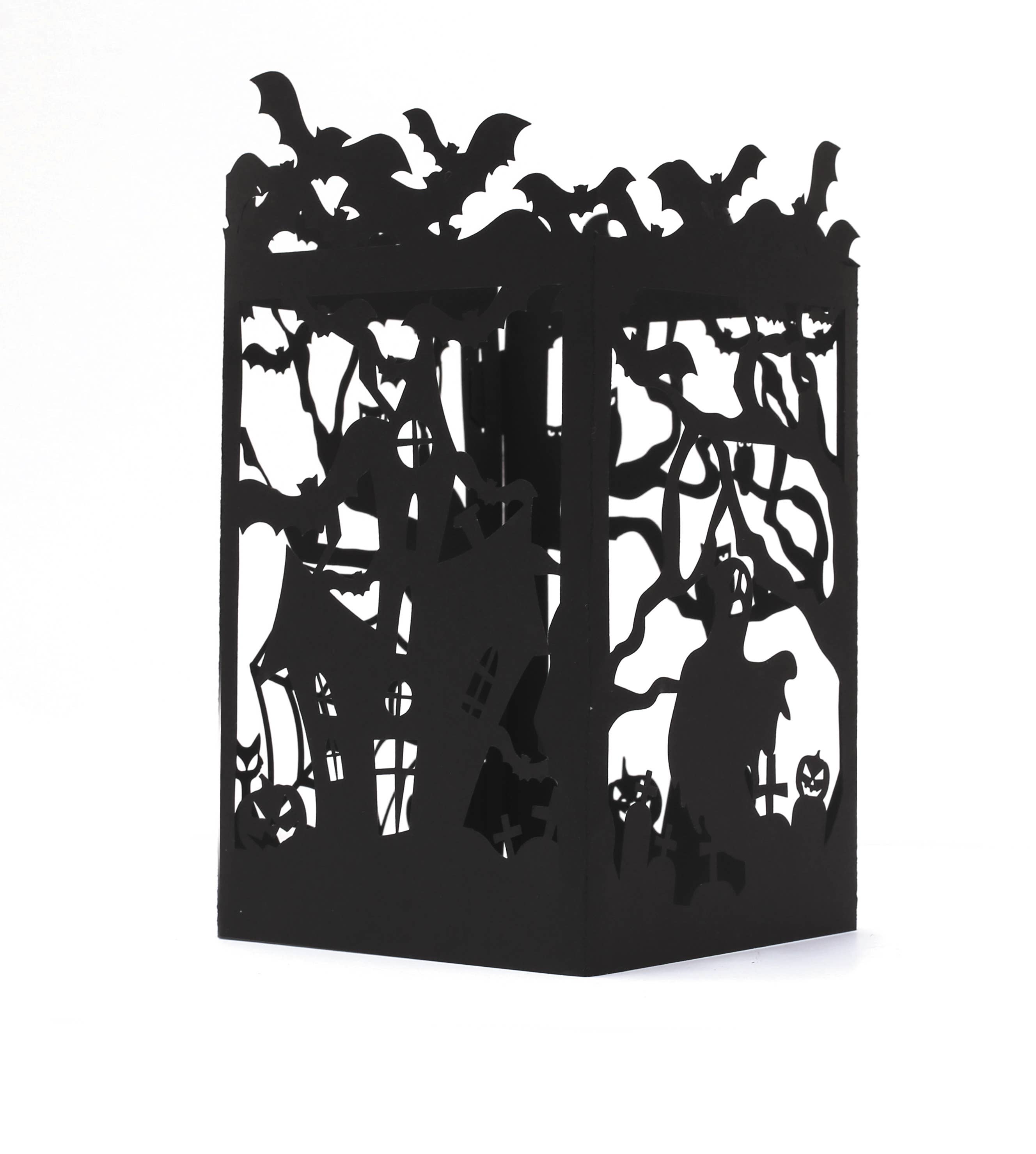 Graine Créative - Wholesale Lantern - HALLOWEEN PAPER LANTERN 150x100 mm4