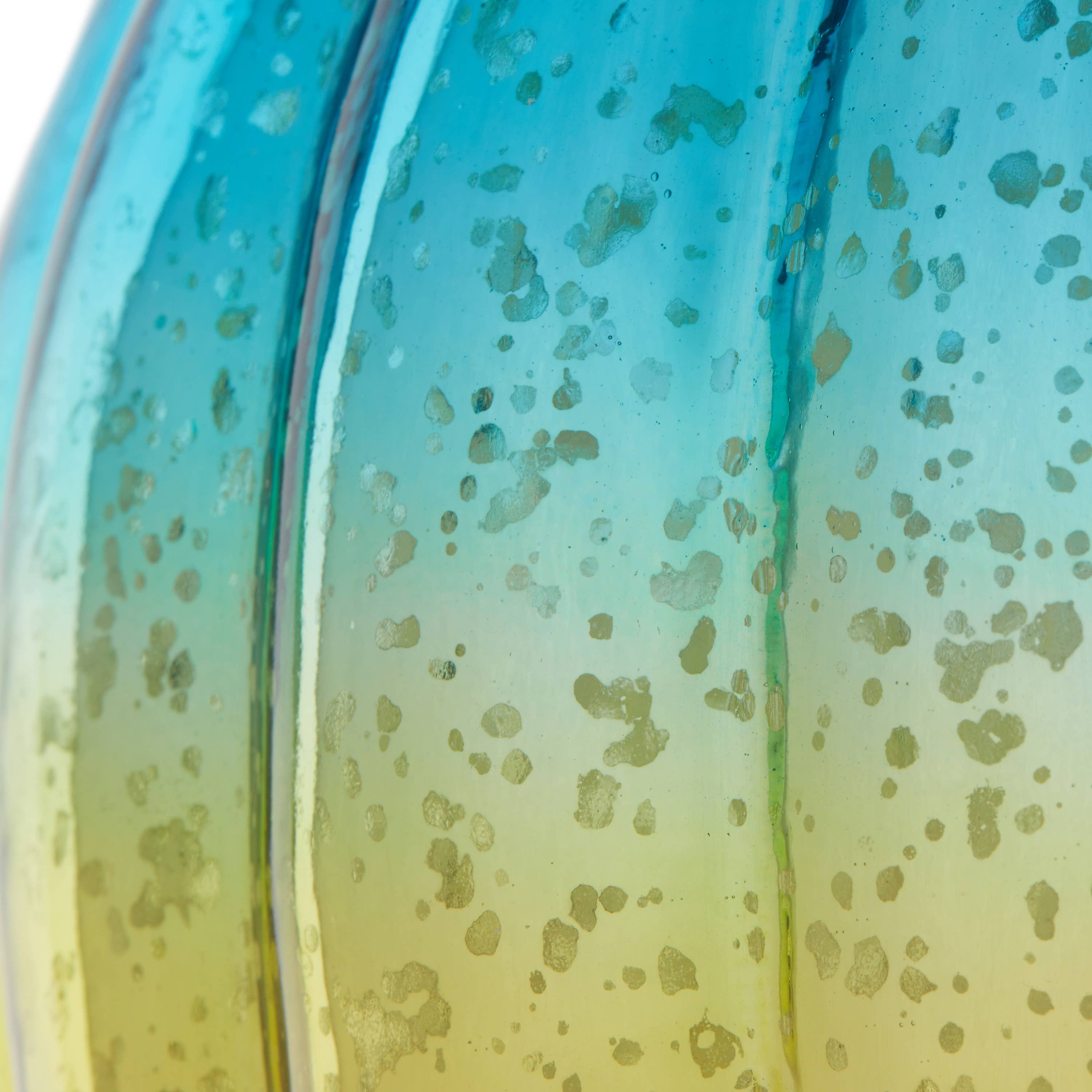 River of Goods - Wholesale Chandelier/Hanging Light - 9"W Gold Pendant with Teal & Gold Ombre Mercury Glass Shade11