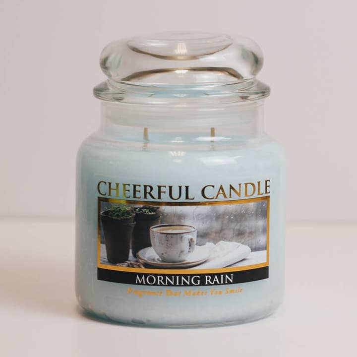 Cheerful Candle (16oz.) – Morning Rain for wholesale by Cheerful Candle