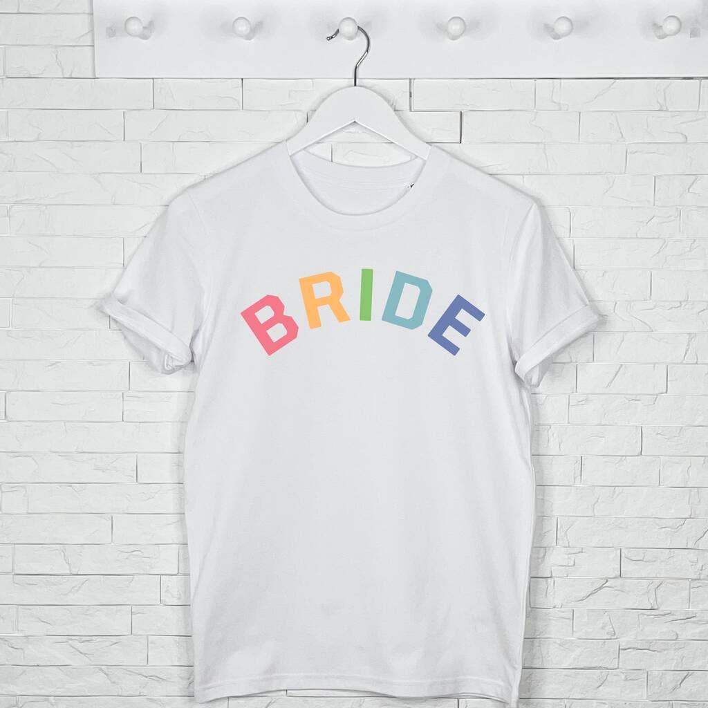 Lovetree Design - Wholesale Screen printed t-shirt – Women′s - Team Hen Rainbow Organic T Shirt4