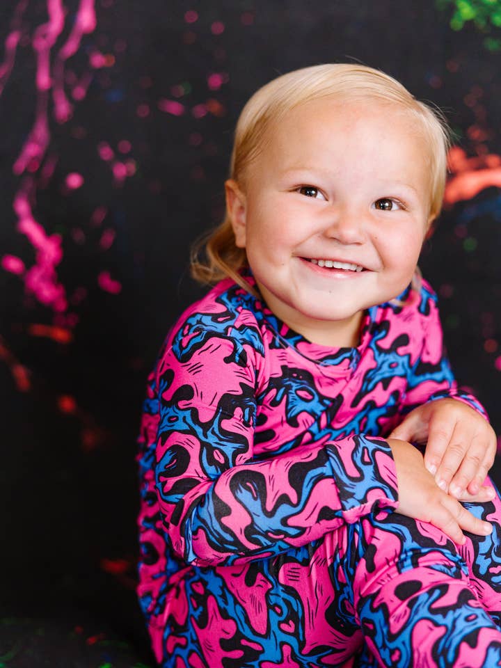 Conjunto de dos piezas Slime Time para venta al por mayor de Bronze Moon Clothing Co.