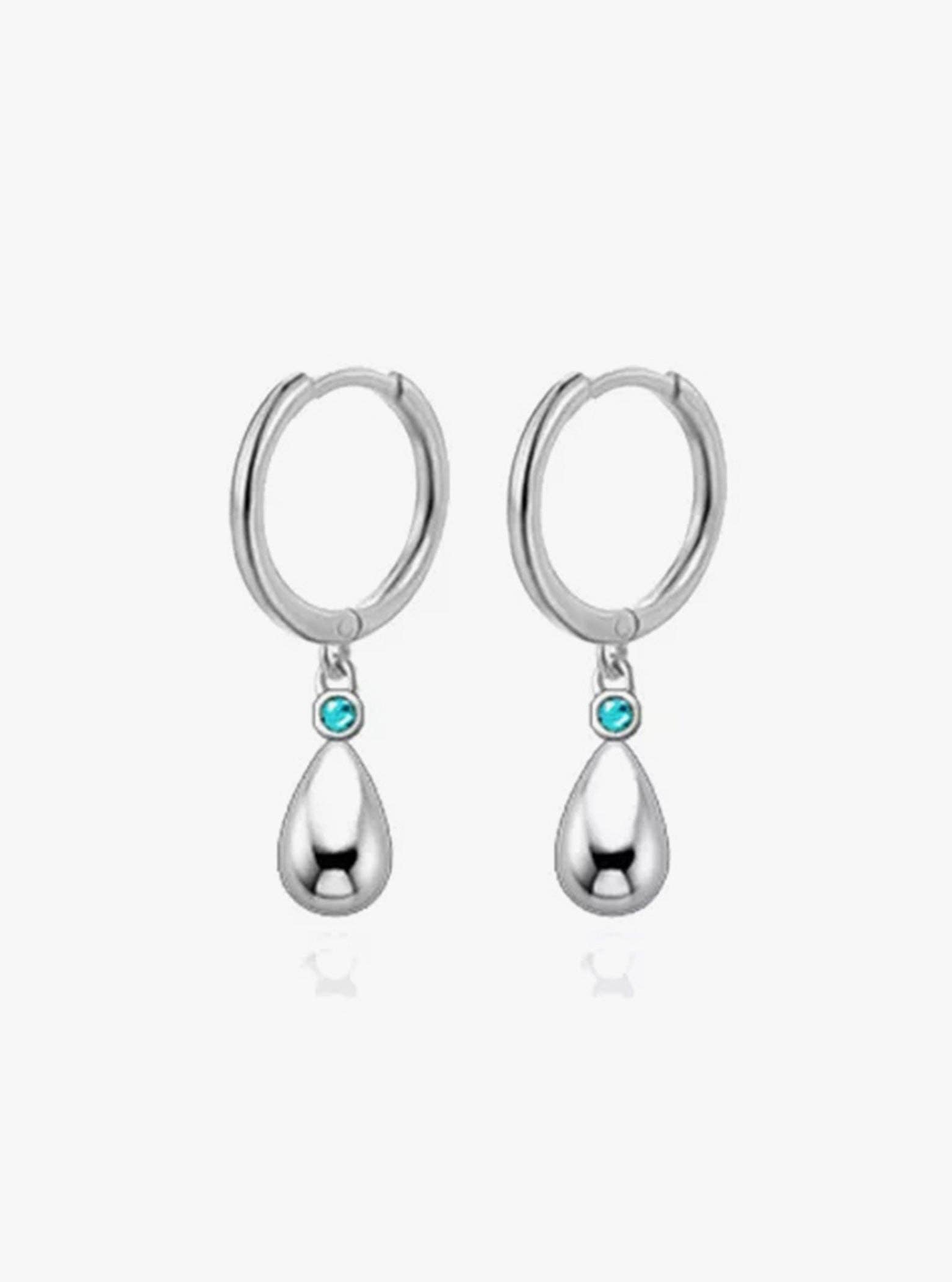 FELIX Z DESIGNS - Wholesale Dangle Earrings - 925 Silver water drop Minimalist Earrings2
