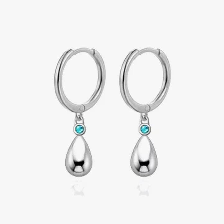FELIX Z DESIGNS - Wholesale Dangle Earrings - 925 Silver water drop Minimalist Earrings2