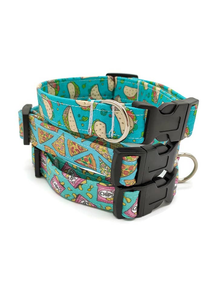 Handgemaakte hondenhalsband - Food 14 Designs voor wholesale door wigglepurrwaggle
