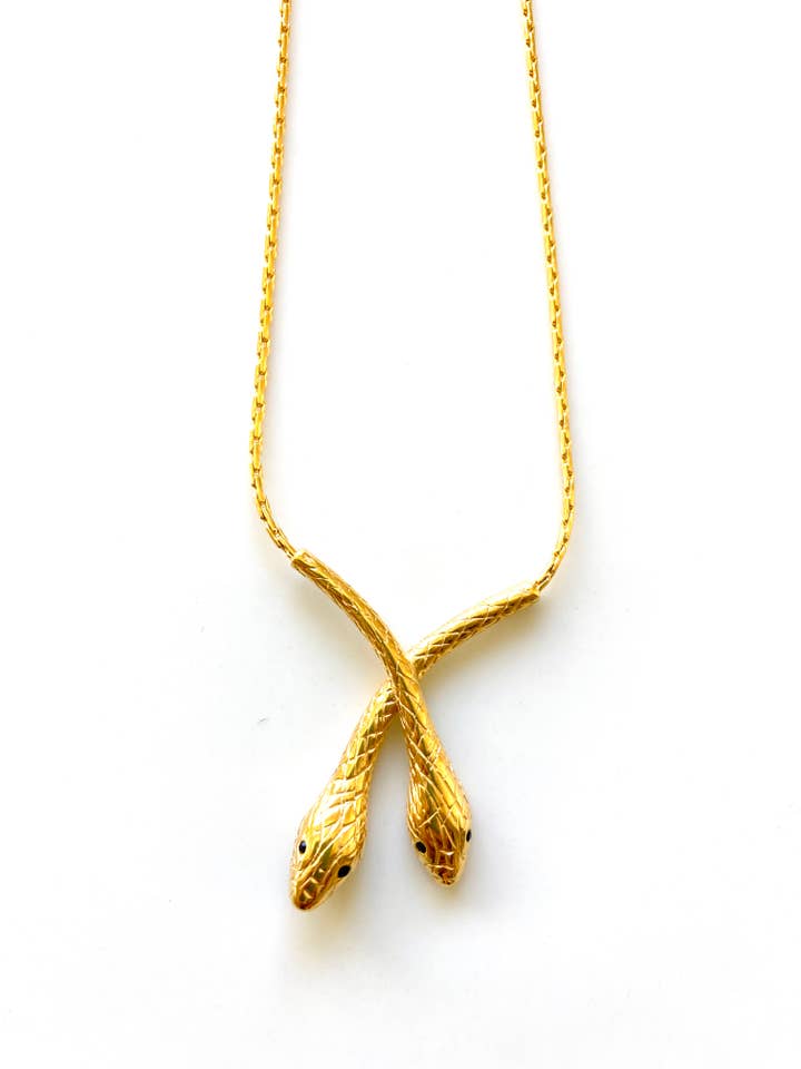 Waterproof Snake Necklace for wholesale by Cassette Barcelona