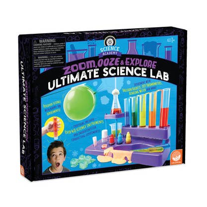 Zoom, Ooze & Explore Ultimate Sci Lab for wholesale by MindWare & Peaceable Kingdom