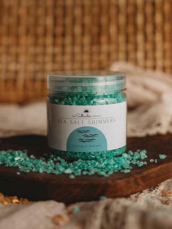 Tranquil Waters - Sea Salt Shimmers SMALL for wholesale by The Saltwater Collective