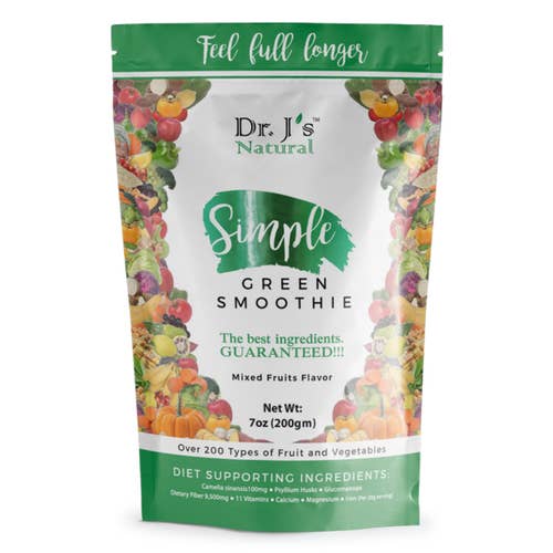 Simple Green Smoothie for wholesale by DrJsNatural