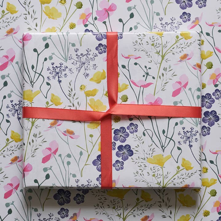 Papel de regalo Meadow para venta al por mayor de Lorna Syson