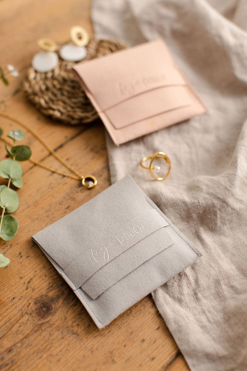 Logo Pouch - Wholesale Jewelry Box/Organizer - GRACE 500pcs - Envelope Style Jewellery Bag4