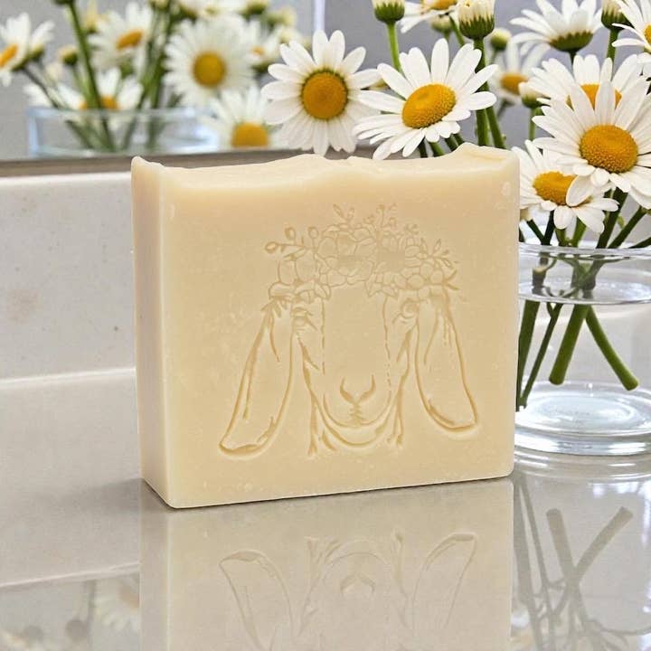Goat Milk Soap for Sensitive Skin, Fragrance-Free for wholesale by Daisy Chain Farm