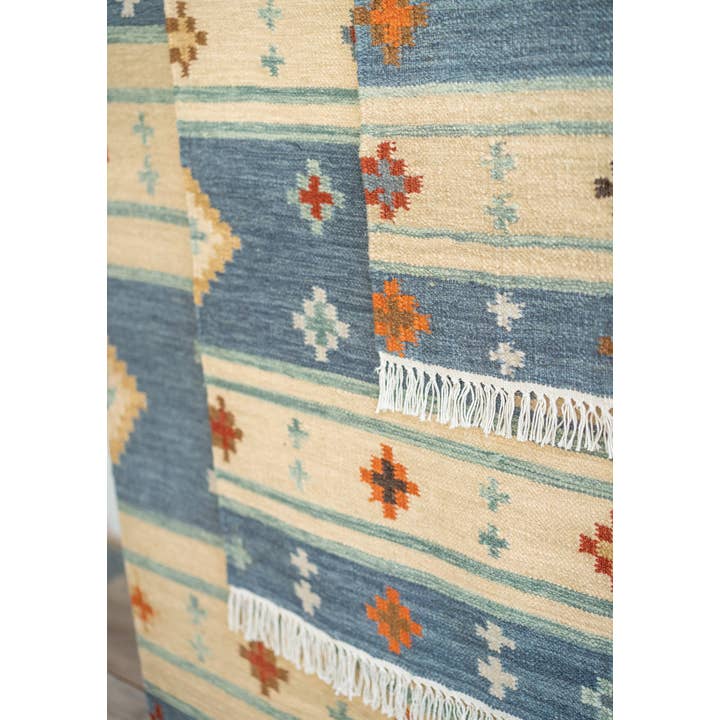 Namaste - Wholesale Vloerkleed - Bimala Hand Loom Kelim vloerkleed, 90 x 150 cm