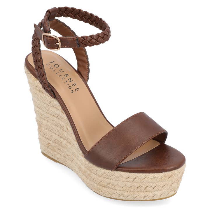 Andiah Espadrille Wedge Heeled Sandals for wholesale by Journee