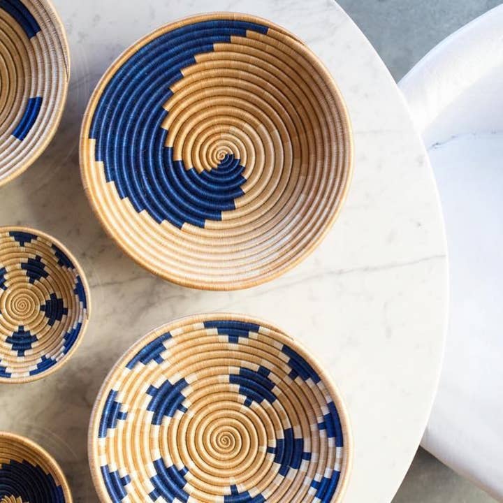 Azizi Life - Wholesale Decorative Plate/Dish/Bowl - Zera Woven Bowls1