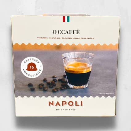 Coffee Capsules Dolce Gusto compatibles for Napoli Coffee for wholesale by Italvi srl