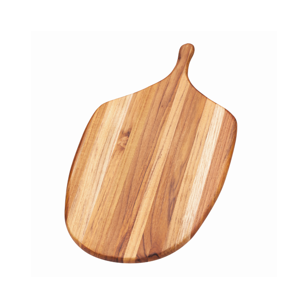 HAUS – wholesale Cutting board – TeakHaus Canoe Paddle Serving Board0