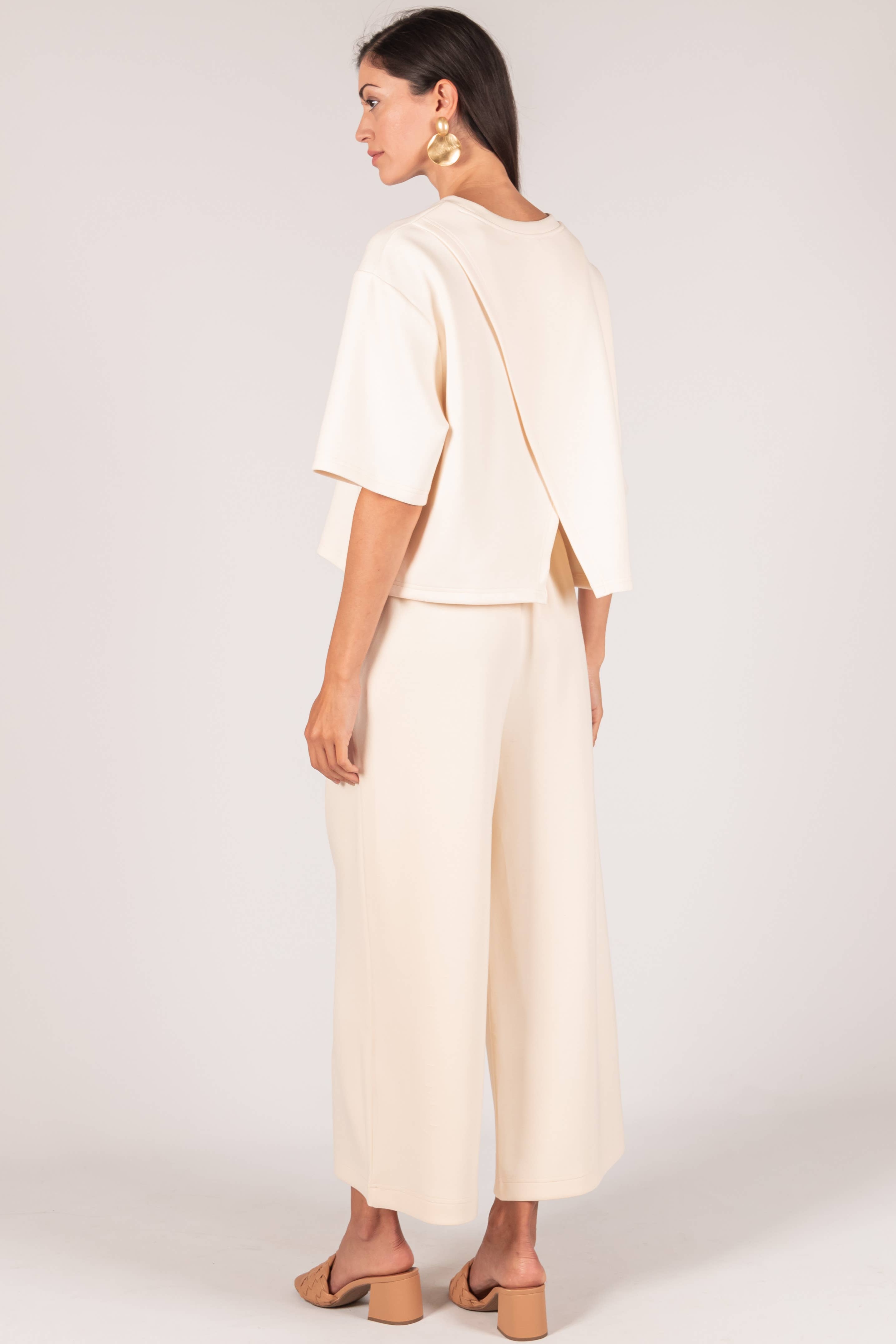 P. CILL - Wholesale Knit Top - Women's - P. CILL Butter Modal Overlap Back Detail Top17