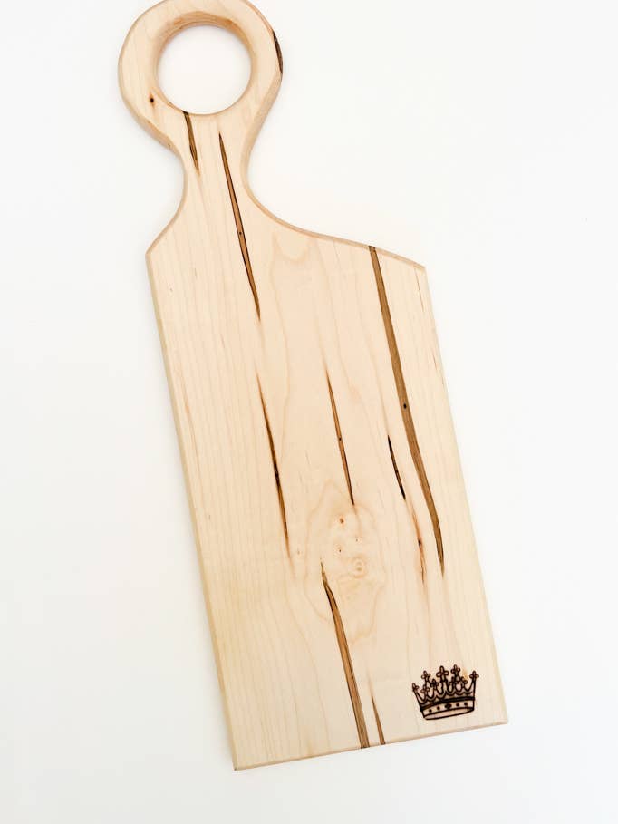 Charcuterie Board - Made by Survivors for wholesale by Crowned Free